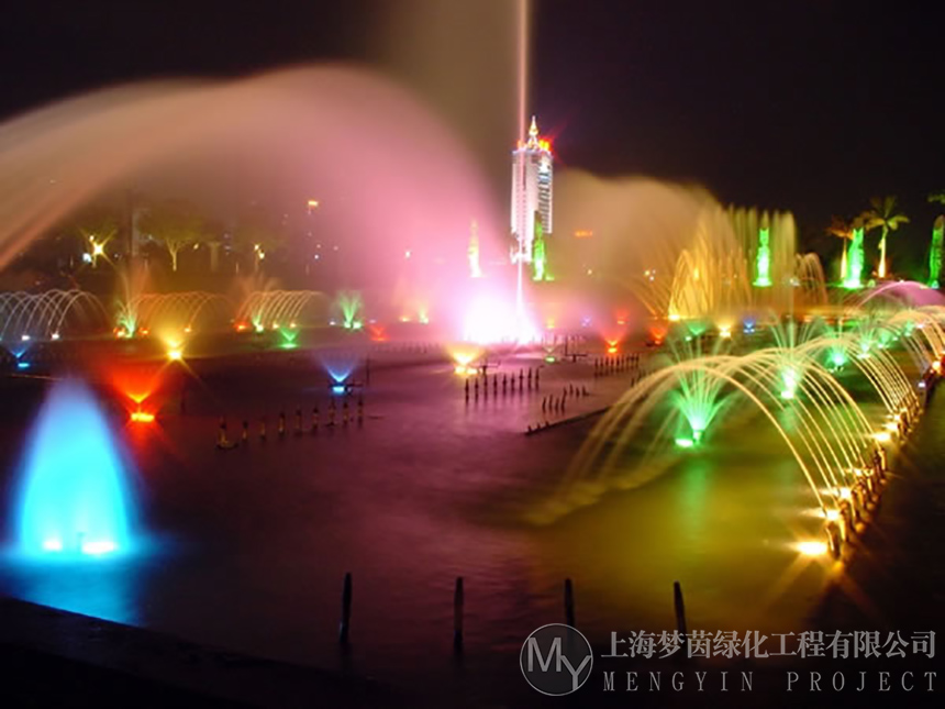 大型喷泉